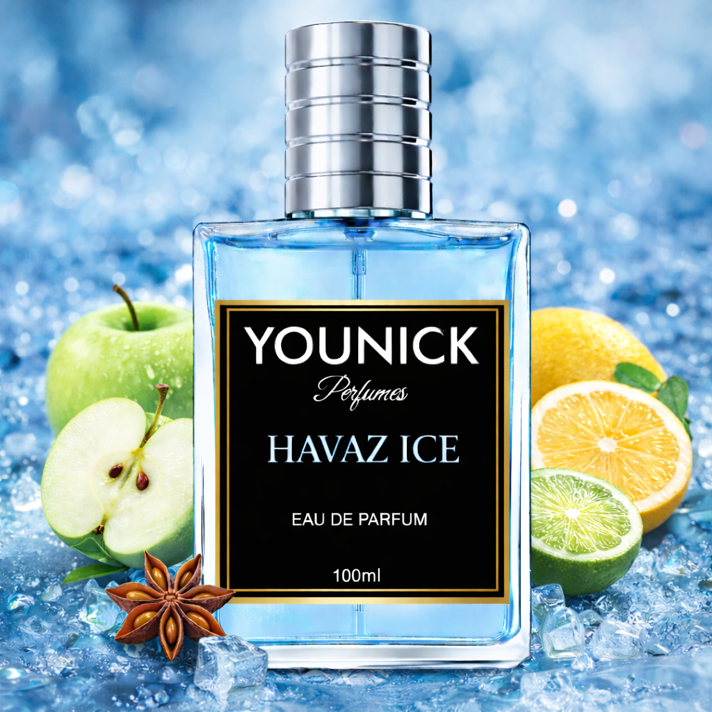 Havaz Ice by YOUNICK Eau De Parfum – Fresh Aquatic Fragrance