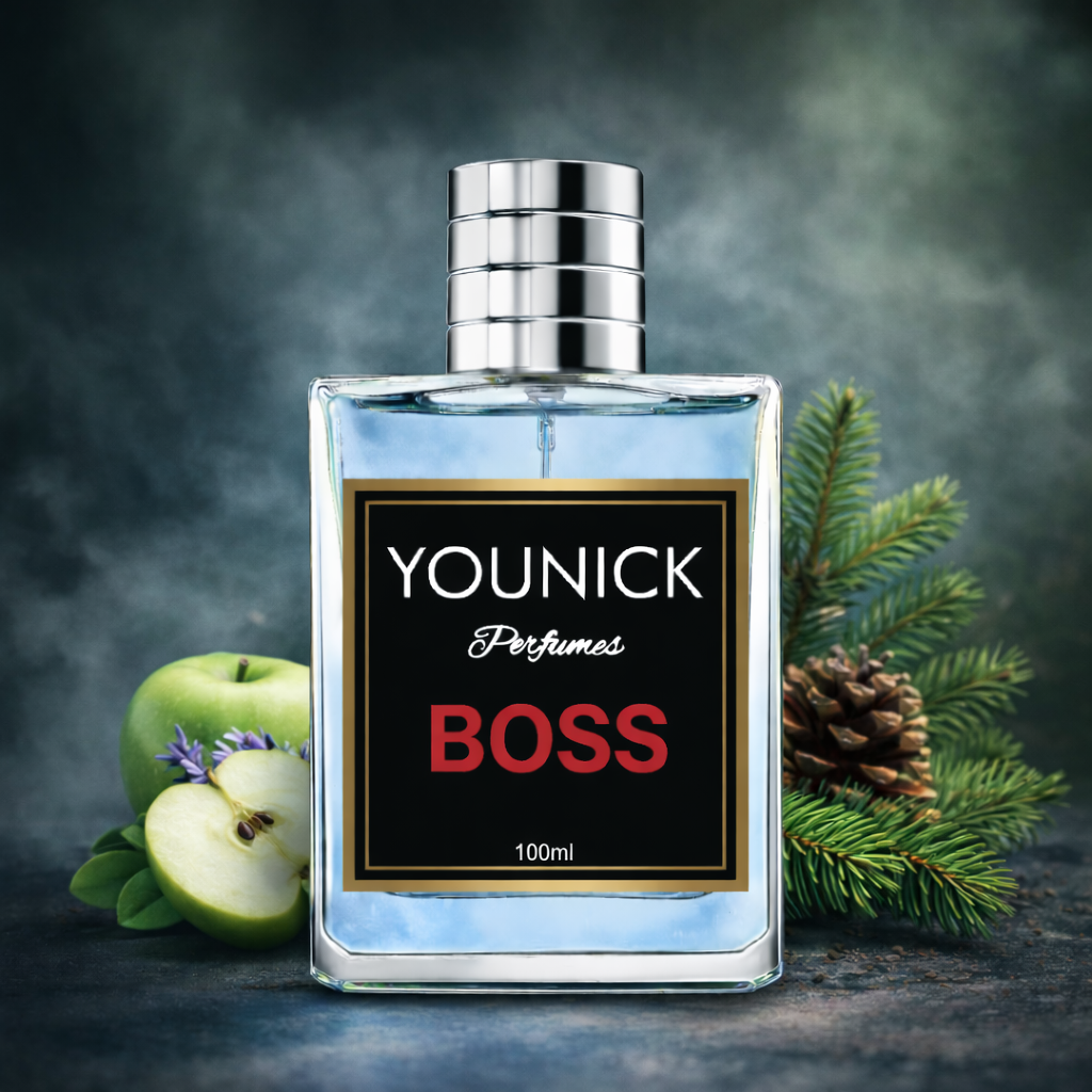 YOUNICK BOSS EAU DE PARFUM FRENCH PERFUME FOR MEN INSPIRED VERSION OF HUGO MAN BY HUGO BOSS