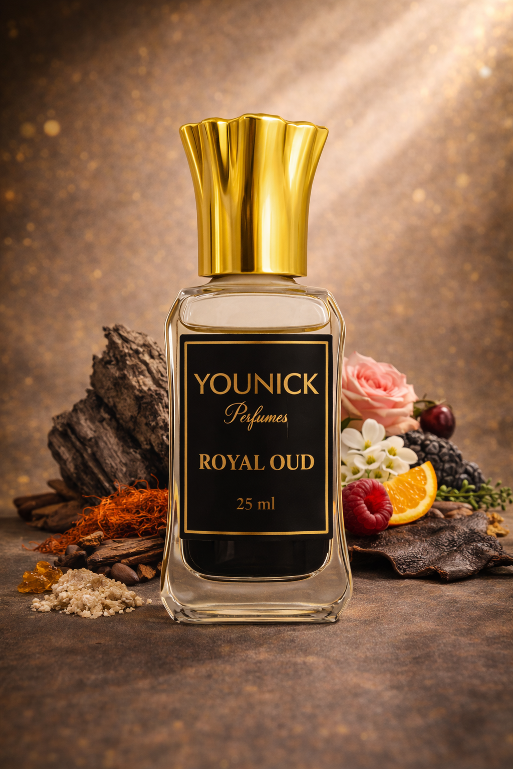 Royal Oud by YOUNICK | Premium Oud Attar | Deep, Dark & Luxurious