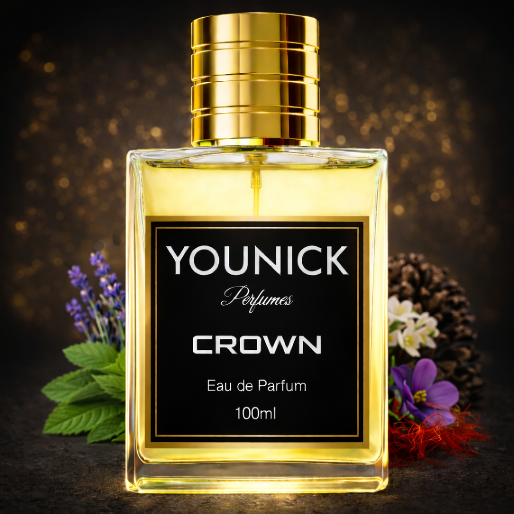 YOUNICK Crown Eau De Parfum – Royal Oud & Spice Luxury Fragrance for Men