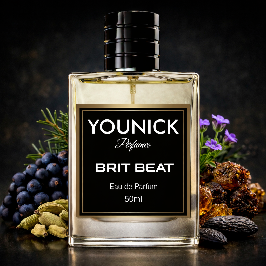 Brit Beat by YOUNICK Eau De Parfum – Bold Aromatic Leather Fragrance
