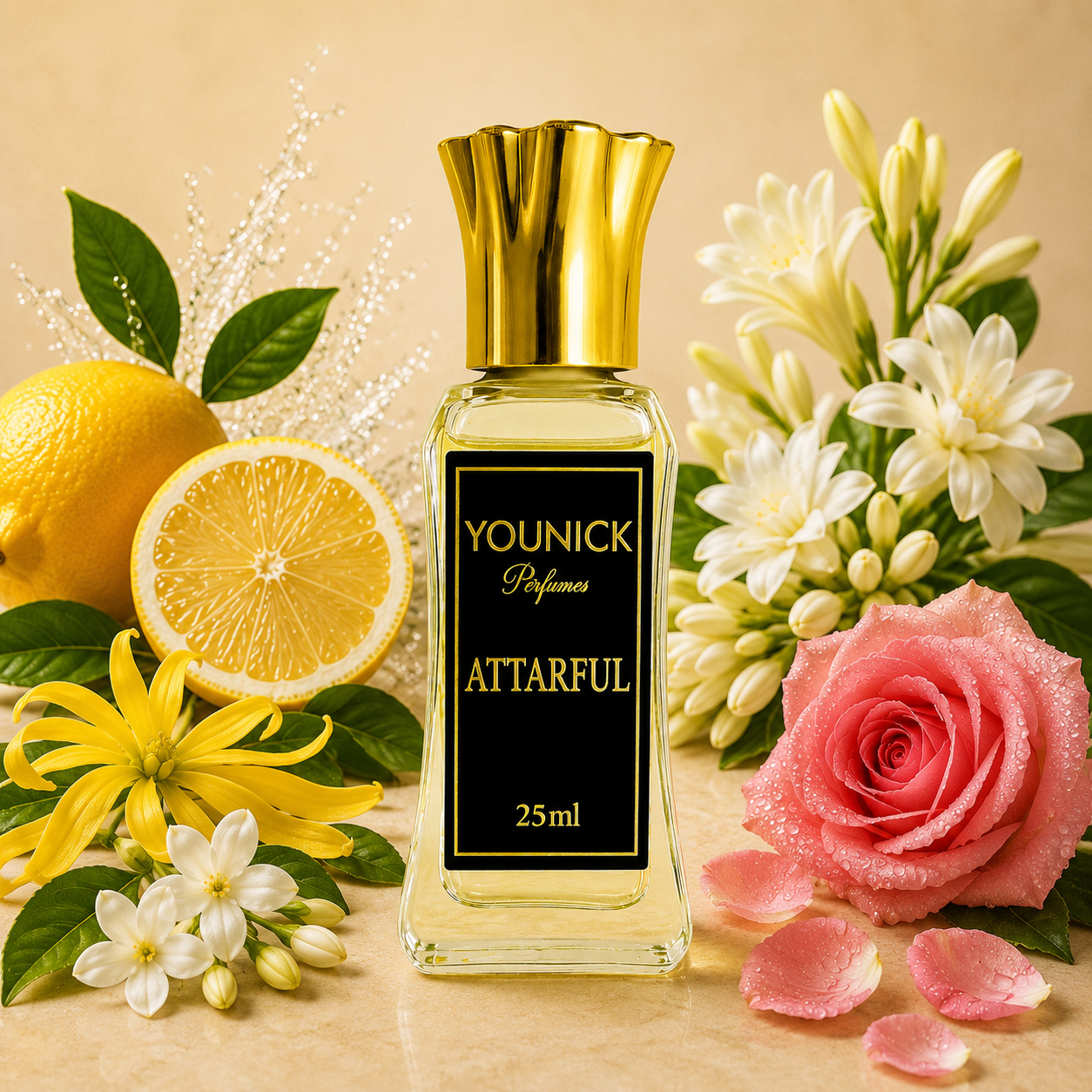 YOUNICK ATTARFUL Premium Attar Perfume Oil | Long Lasting Alcohol-Free Unisex Attar | Floral, Citrus, Oud & Amber