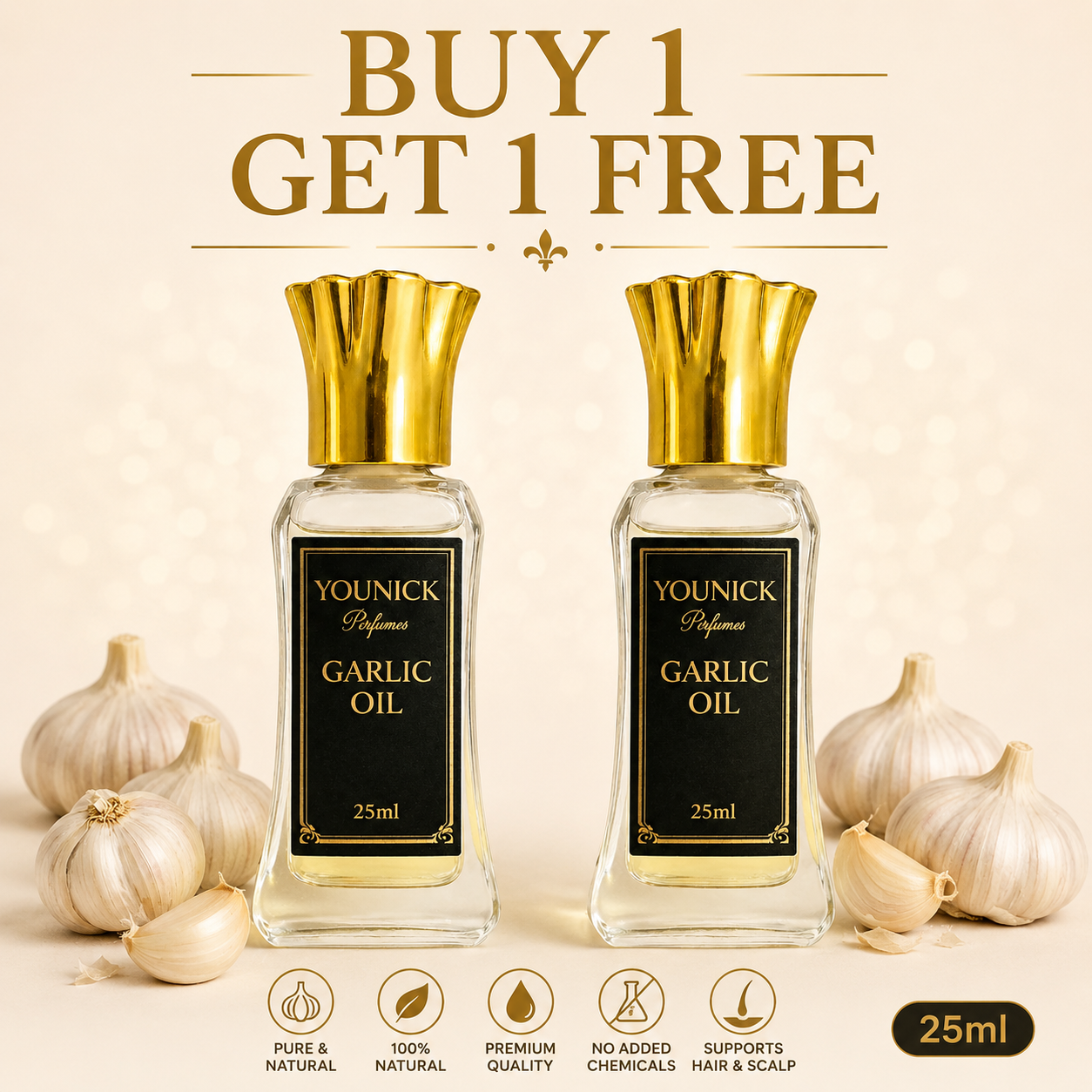 YOUNICK GARLIC OIL (LAHSUN OIL)