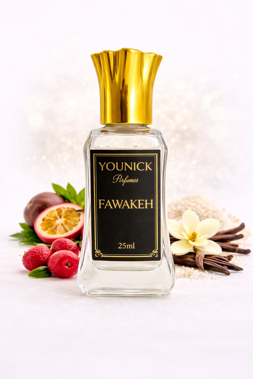 FAWAKEH Attar by YOUNICK – Fruity Floral Luxury Perfume Oil