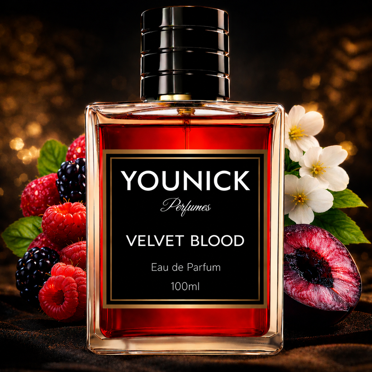 Velvet Blood by YOUNICK – Seductive Berry Floral Eau De Parfum