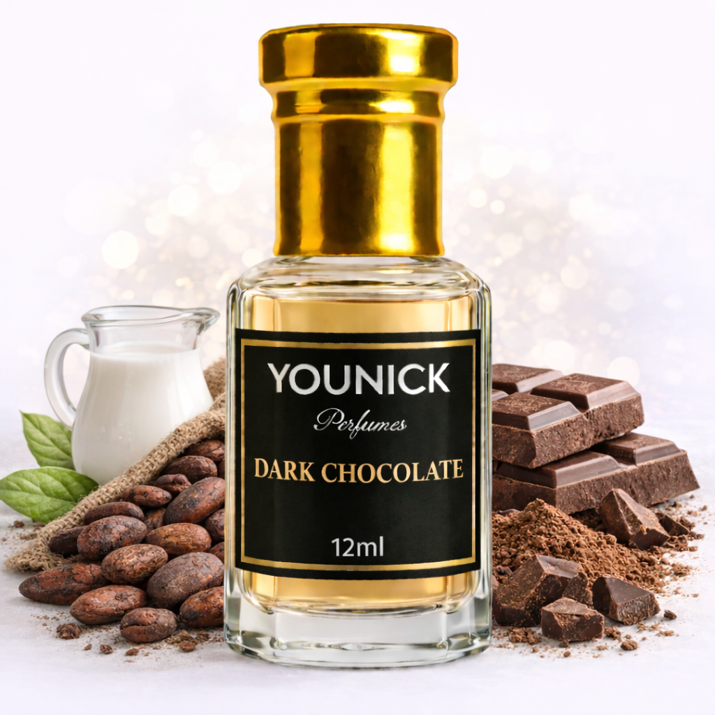Dark Chocolate Attar by YOUNICK Perfumes – Rich Cocoa & Creamy Chocolate Fragrance