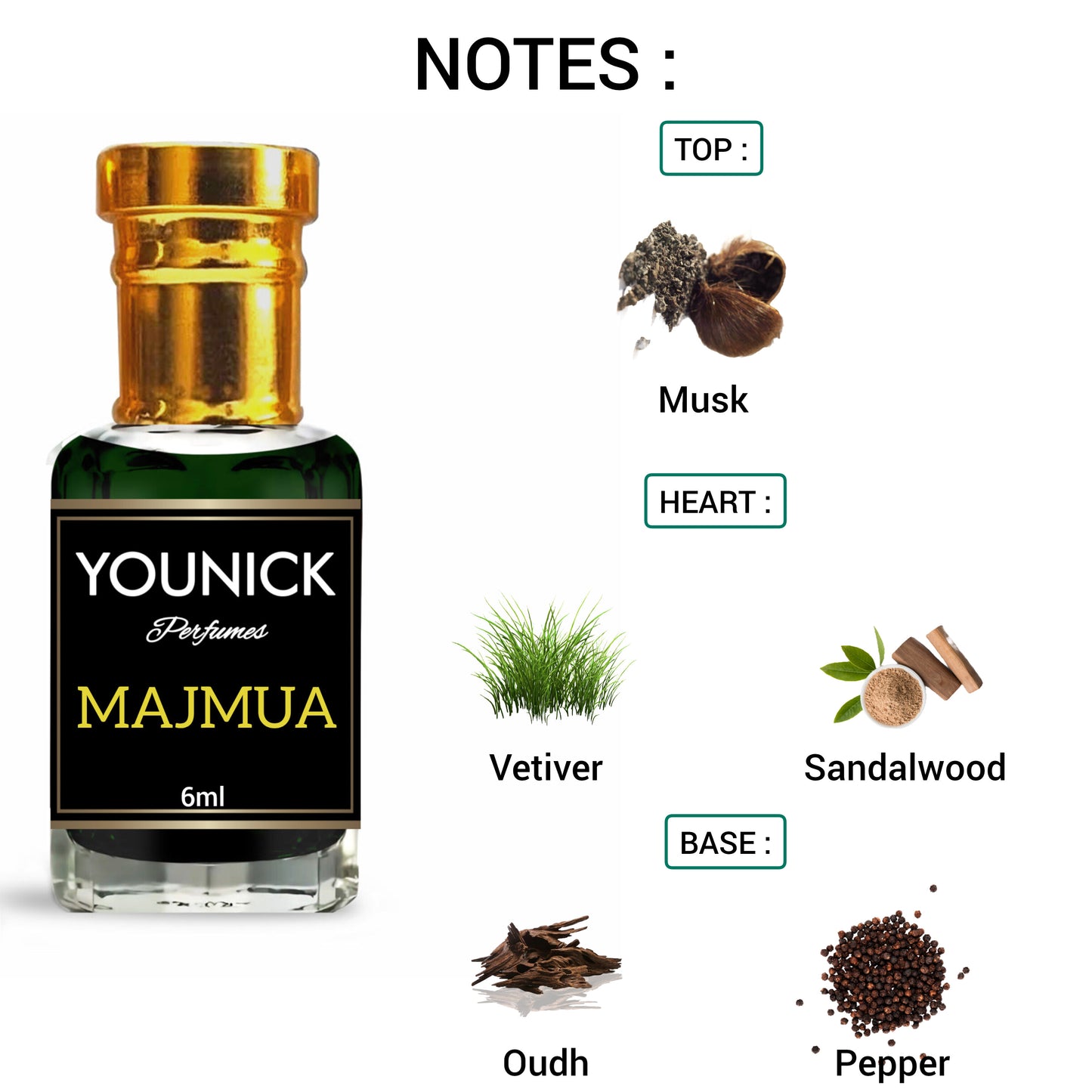 MAJMUA ORIGINAL 6ML HIGH QUALITY ATTAR