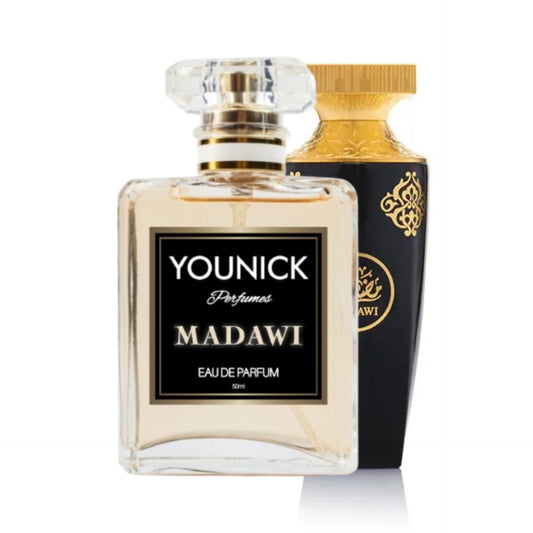 YOUNICK MADAWI PERFUME 50ml (INSPIRED VERSION OF ARABIAN OUD MADAWI)