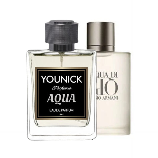 YOUNICK AQUA 50ML Eau de Parfum (Inspired By Aqua di Gio Profumo by Giorgio Armani) – The Essence of Fresh Elegance