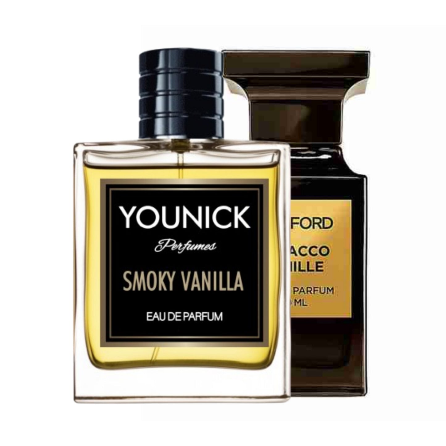 YOUNICK SMOKY VANILLA UNISEX PERFUME 50ML/100ML EAU DE PARFUM (Inspired Version Of Tobacco Vanilla by Tom Ford)