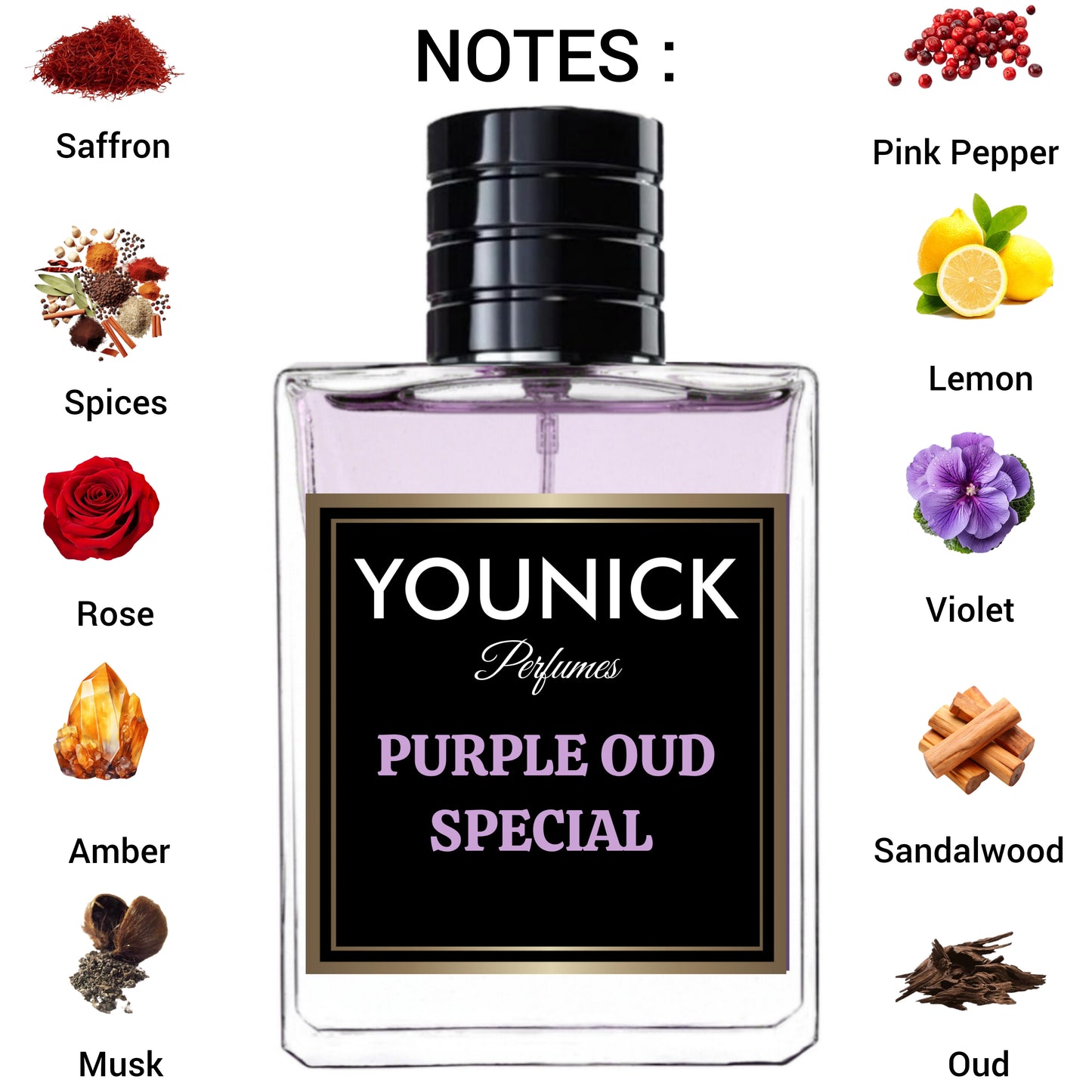 YOUNICK Purple Oud Special (50ml / 100ml) Inspired by the iconic Purple Oud by Dior
