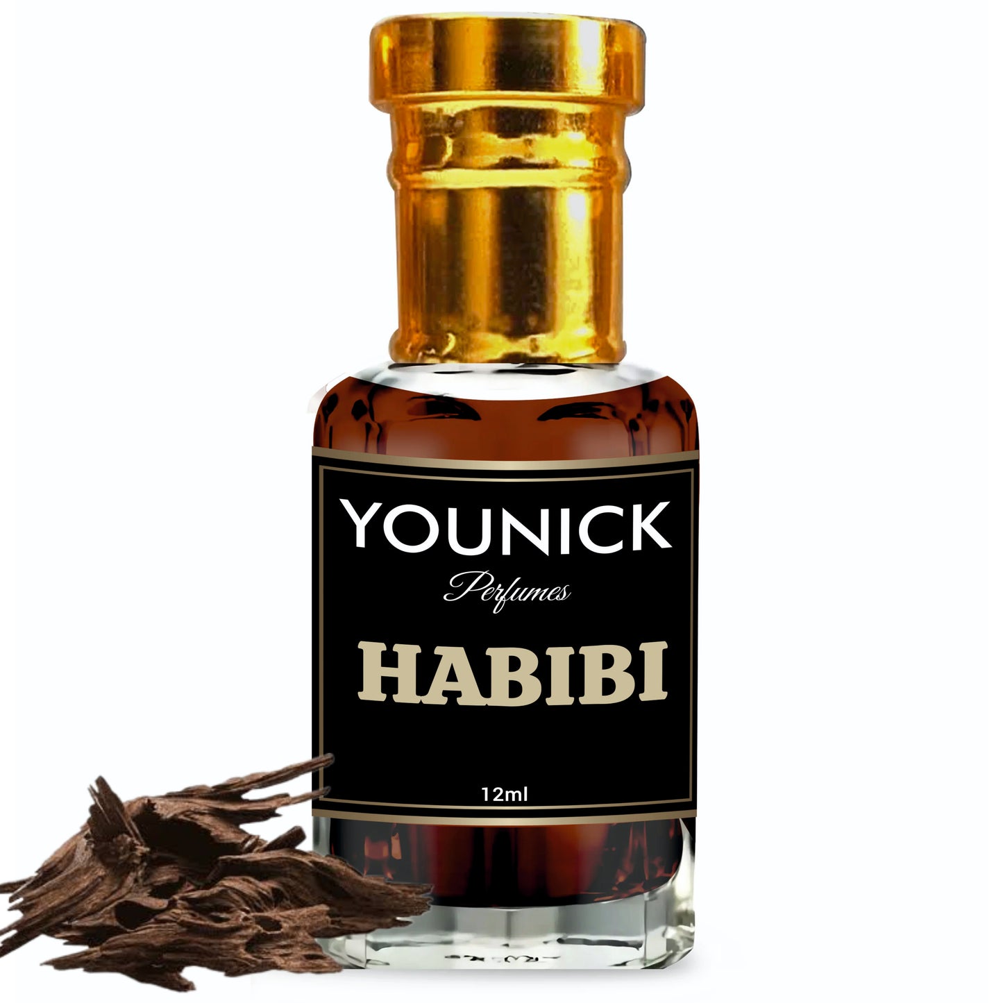 HABIBI ATTAR BY YOUNICK (6ML/12ML) - PREMIUM BLEND OF OUD, AMBER & FLORAL NOTES