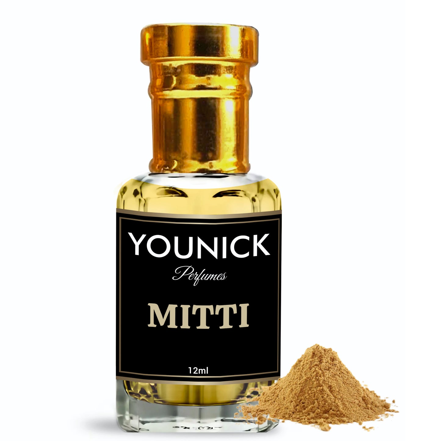 YOUNICK Mitti Attar 6ml/12ml – Earthy & Natural Perfume Oil | Alcohol-Free