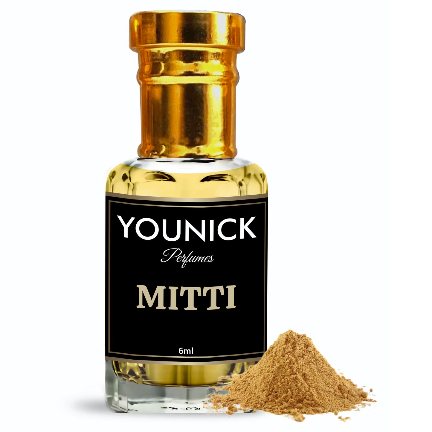 YOUNICK Mitti Attar 6ml/12ml – Earthy & Natural Perfume Oil | Alcohol-Free