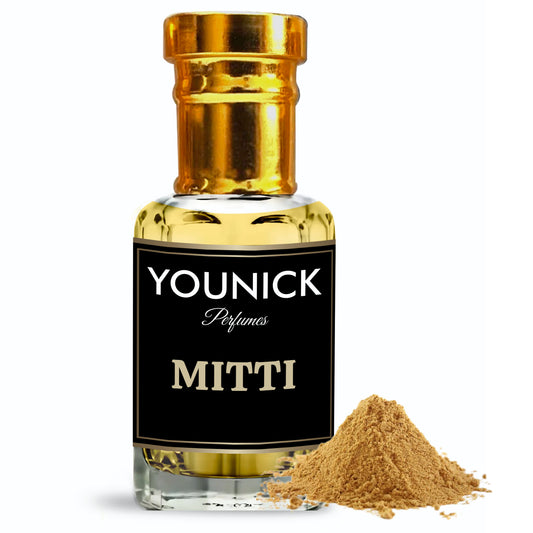 YOUNICK Mitti Attar 6ml/12ml – Earthy & Natural Perfume Oil | Alcohol-Free