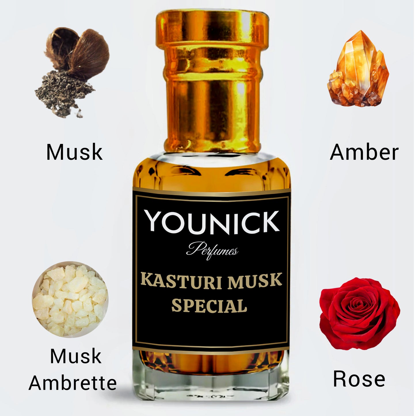 Kasturi Musk Special by YOUNICK – Luxurious Attar in 6ml & 12ml