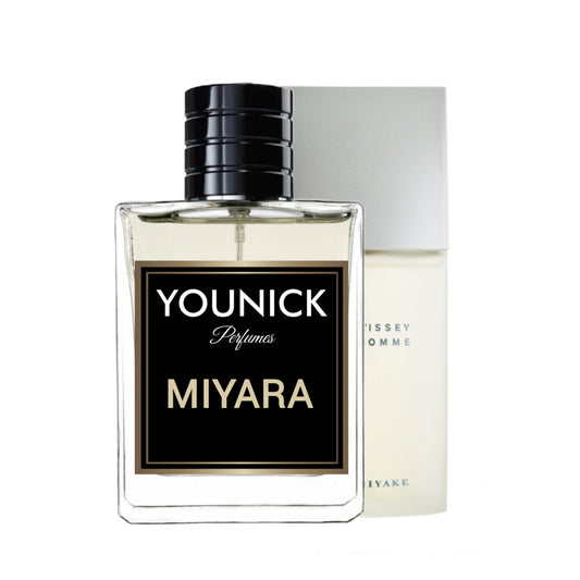 YOUNICK MIYARA Eau De Parfum – 50ml / 100ml Inspired By Iss౿y Miy𝕒ke Pour Homme A Citrusy-Spicy Elixir with a Bold Woody Trail