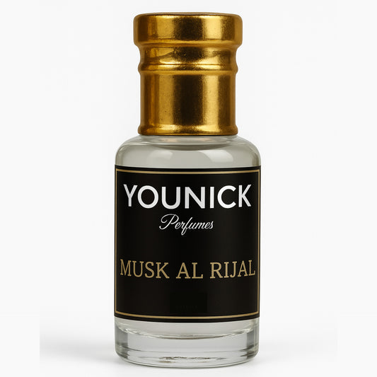 Musk Al Rijal Roll-On Attar by YOUNICK (6ml/12ml) – High-Quality Unisex Fragrance