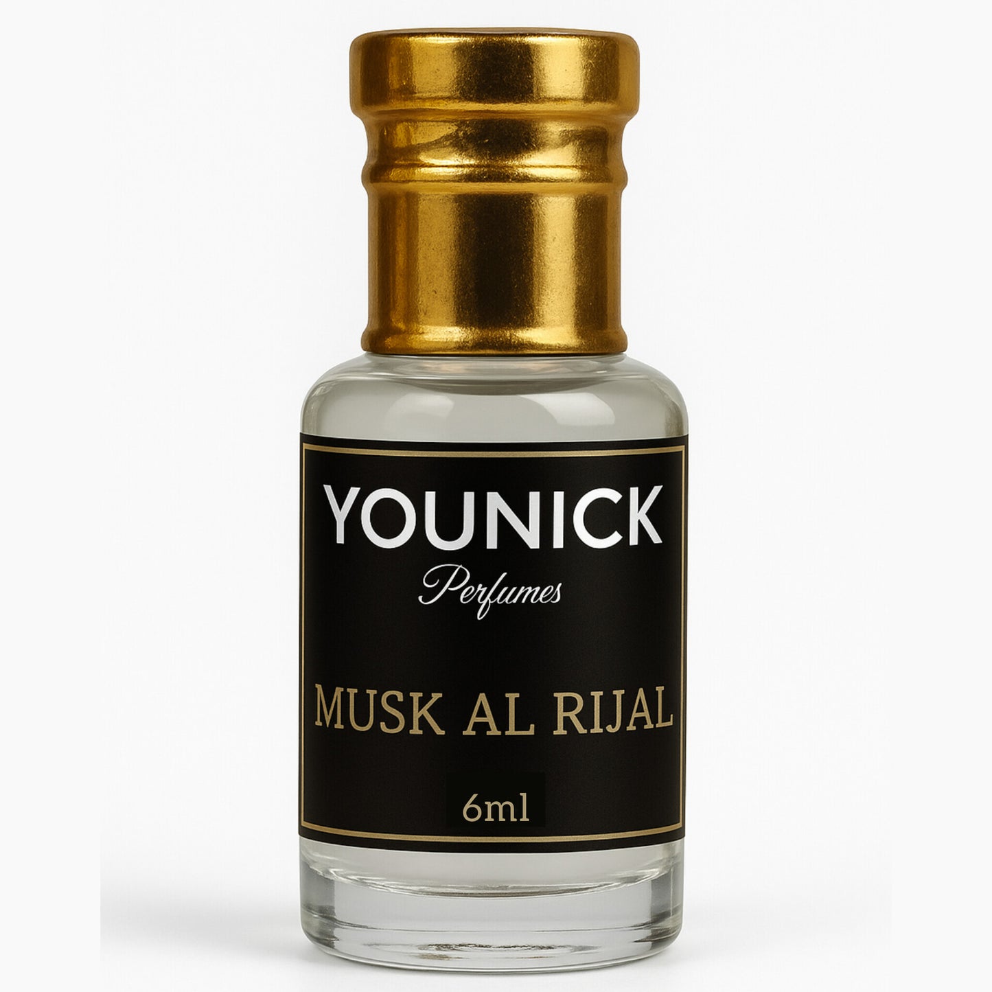Musk Al Rijal Roll-On Attar by YOUNICK (6ml/12ml) – High-Quality Unisex Fragrance