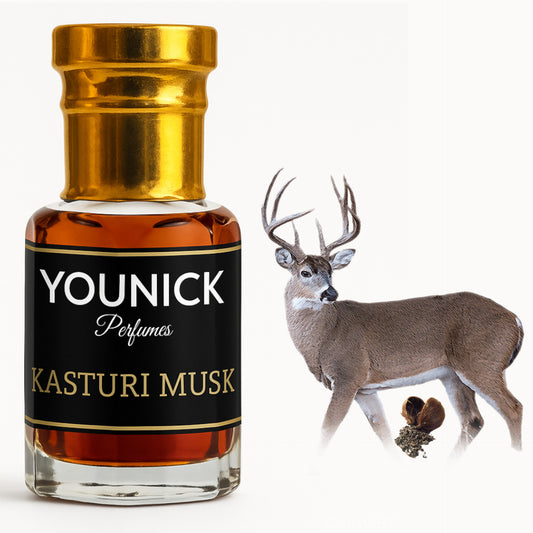 Original Kasturi Musk by Younick Perfumes 6ml attar long lasting high quality attar oil