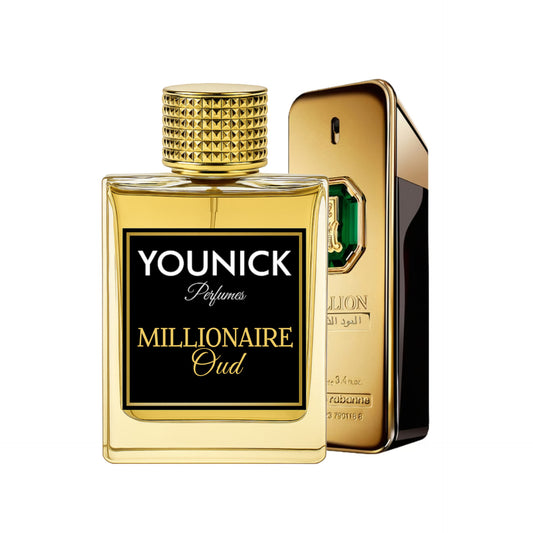 Millionaire Oud by YOUNICK Eau de Parfum 50ml / 100ml – Inspired by 1 Million Golden Oud