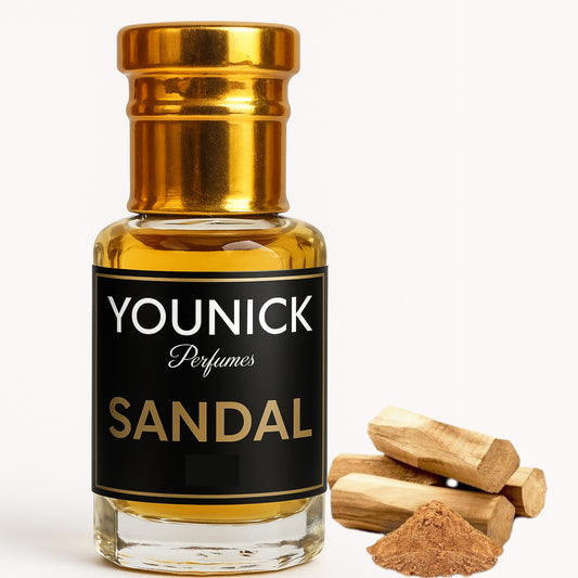 Sandal Attar by YOUNICK Perfumes | Pure Sandalwood Elegance | 6ml / 12ml