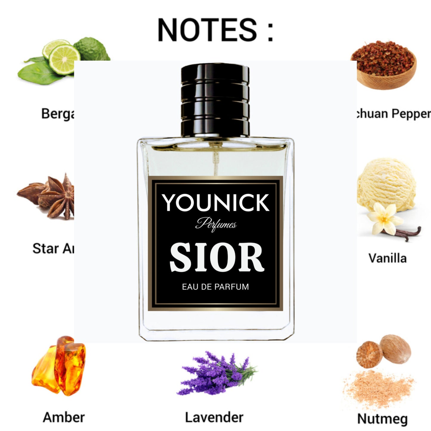 Sior by younick perfumes unisex perfume EAU DE PARFUM (INSPIRED VERSION OF SAUVAGE DIOR)
