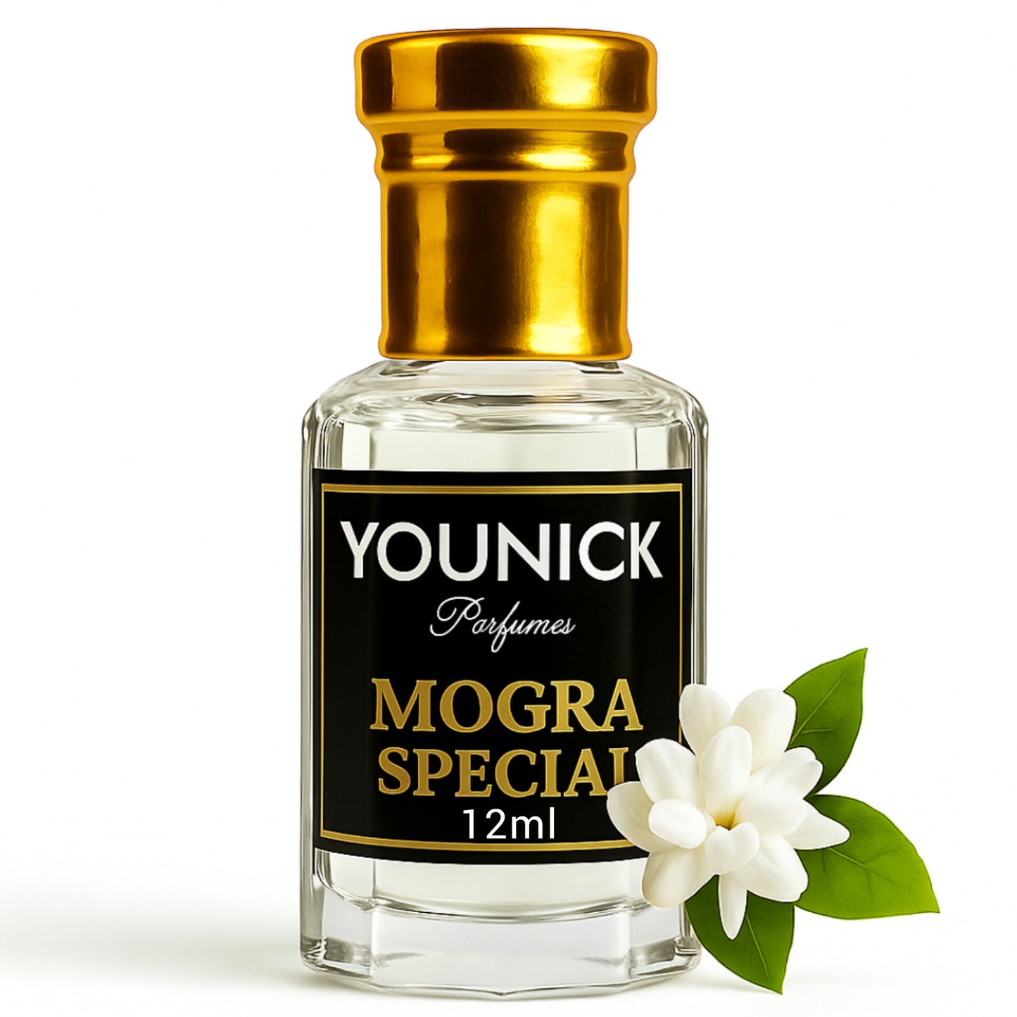 YOUNICK MOGRA Attar – Pure Jasmine Sambac Bliss | Long-Lasting Floral Unisex Fragrance (6ml / 12ml)