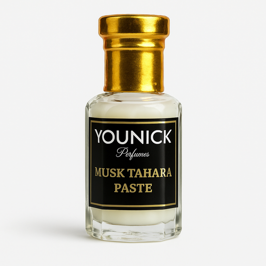 YOUNICK Musk Tahara Paste Attar 6ML/12ML – White Musk | Alcohol-Free | Long-Lasting