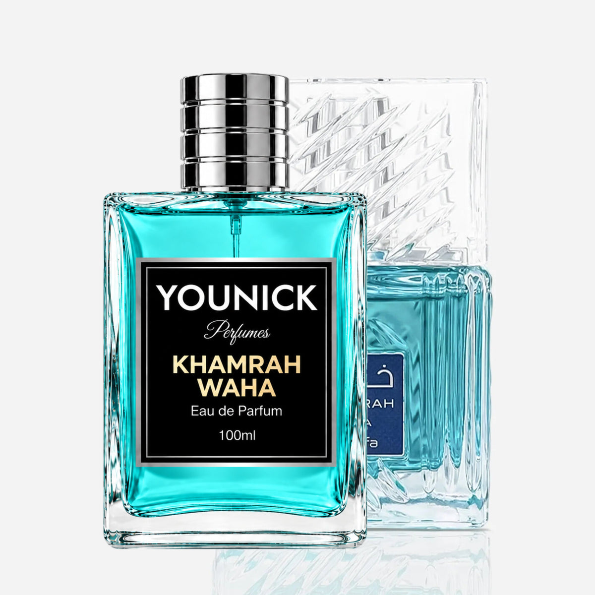 YOUNICK KHAMRAH WAHA Eau de Parfum for Men & Women | Fresh Citrus, Aquatic & Woody Fragrance | Inspired by Khamrah Waha by Lattafa | 50ml & 100ml