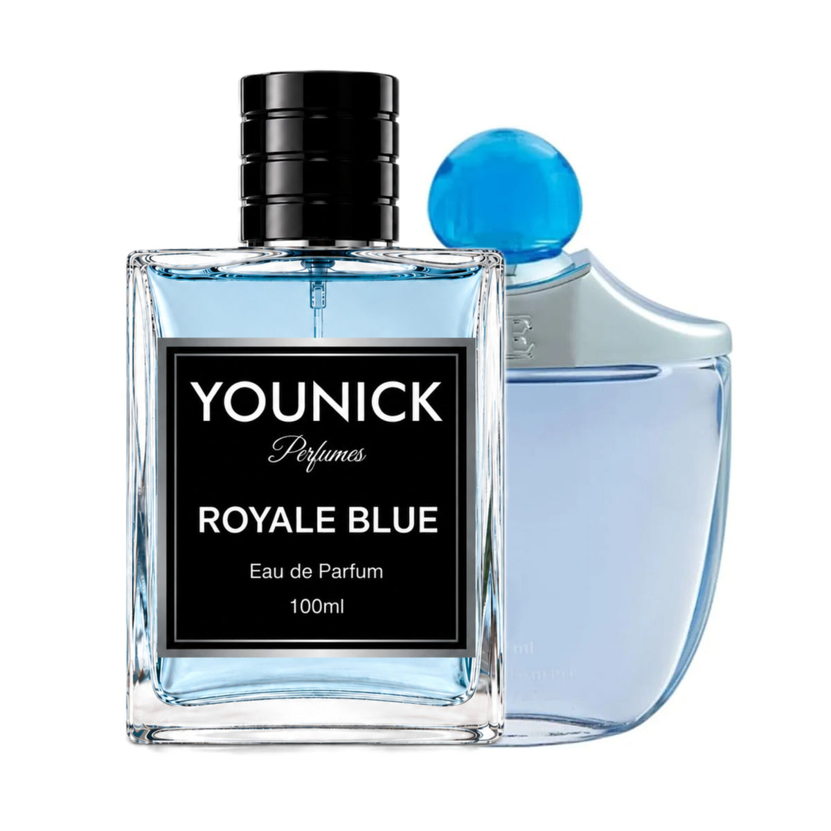 YOUNICK Royale Blue Eau de Parfum – Fresh Aquatic, Citrus & Floral Fragrance | Inspired by Royale Blue by Rasasi
