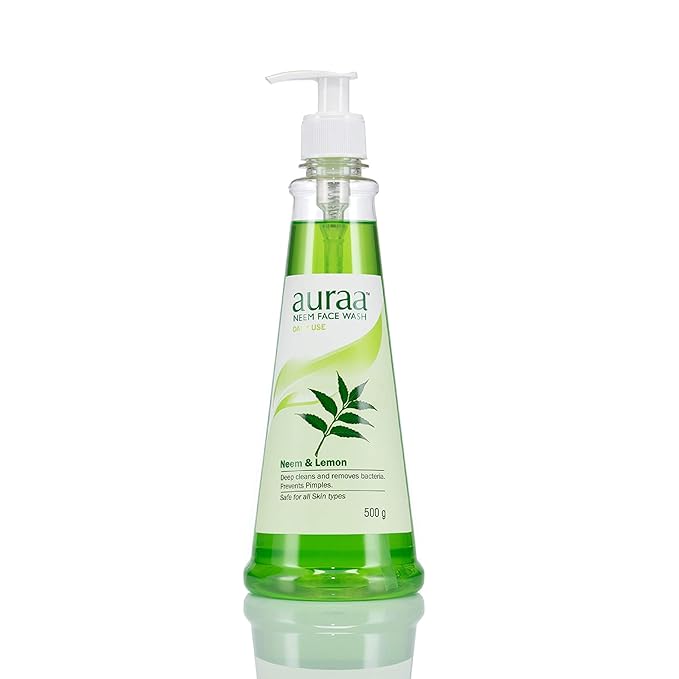 Auraa Neem Face Wash Helps to Fights with Pimples | 500 GM