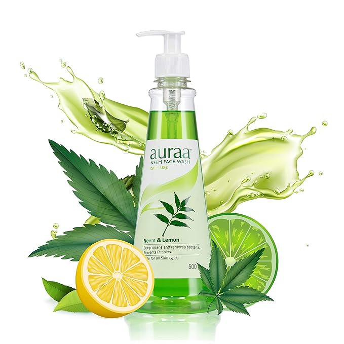 Auraa Neem Face Wash Helps to Fights with Pimples | 500 GM