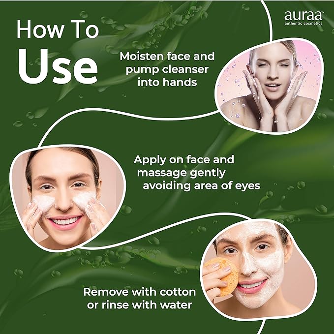 Auraa Neem Face Wash Helps to Fights with Pimples | 500 GM