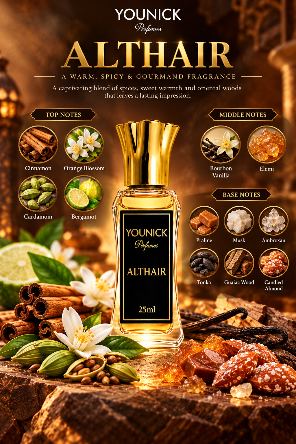 YOUNICK ALTHAIR Attar | Inspired by Althaïr by Parfums de Marly | 6ml / 12ml / 25ml