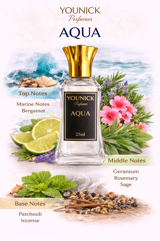 Aqua Attar by YOUNICK – Inspired by Acqua di Gio | Fresh Marine Citrus Fragrance