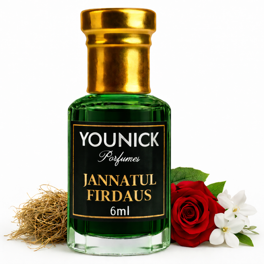 Jannatul Firdaus Attar by YOUNICK Perfumes | Rich Oriental Woody Floral Fragrance
