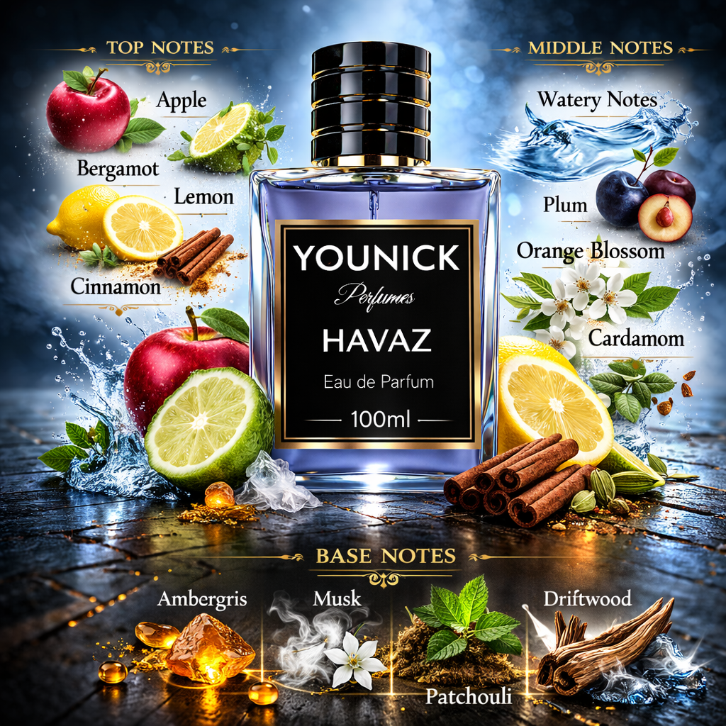 HAVAZ by YOUNICK – Fresh Aquatic Eau De Parfum