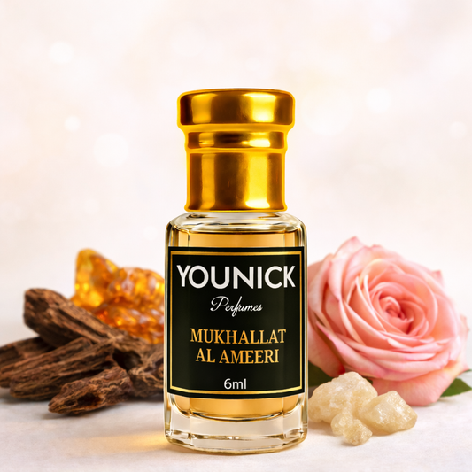 Mukhallat Al Ameeri by YOUNICK - Luxurious Oud & Amber Attar
