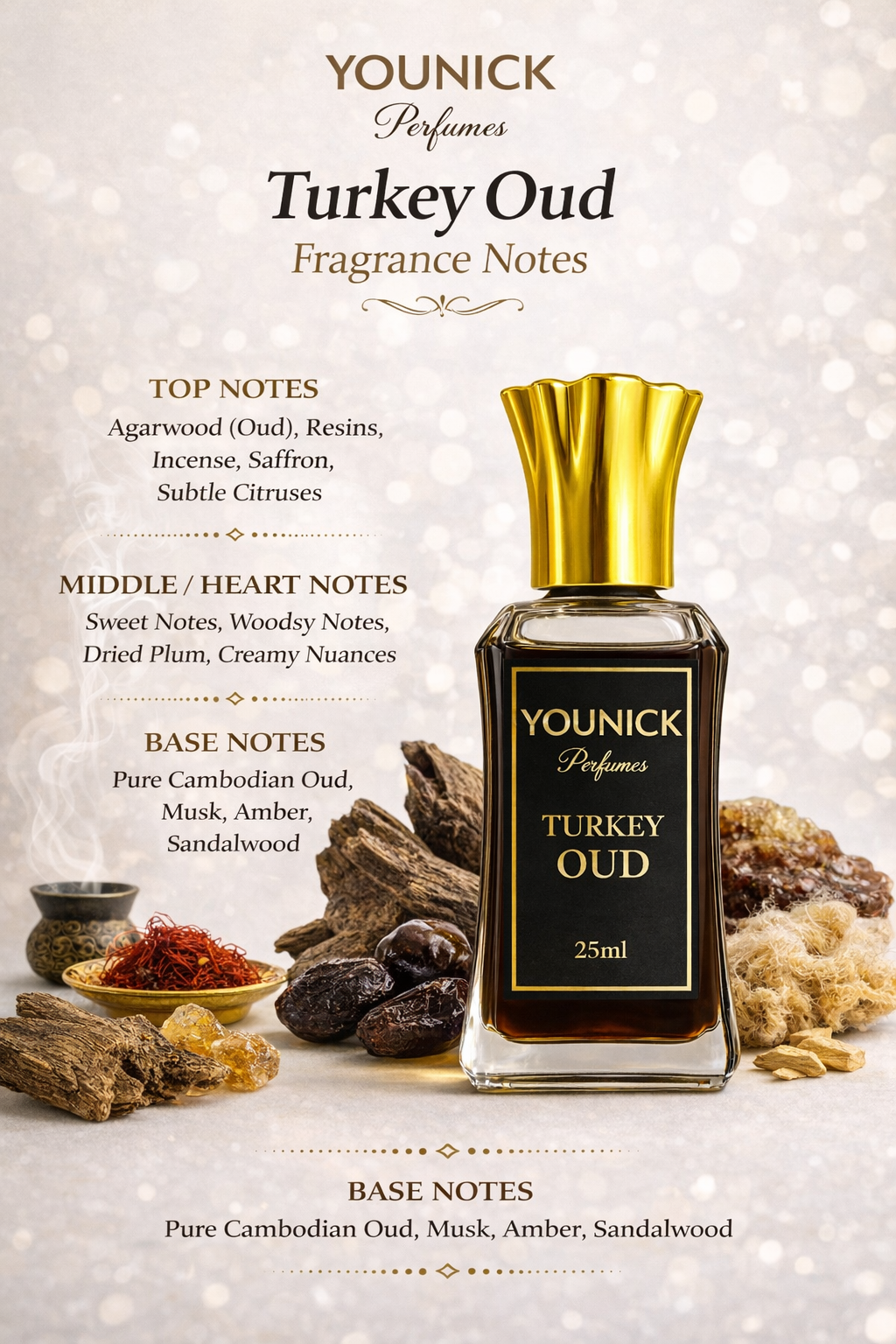 Turkey Oud by YOUNICK Perfumes – Premium Oud Attar