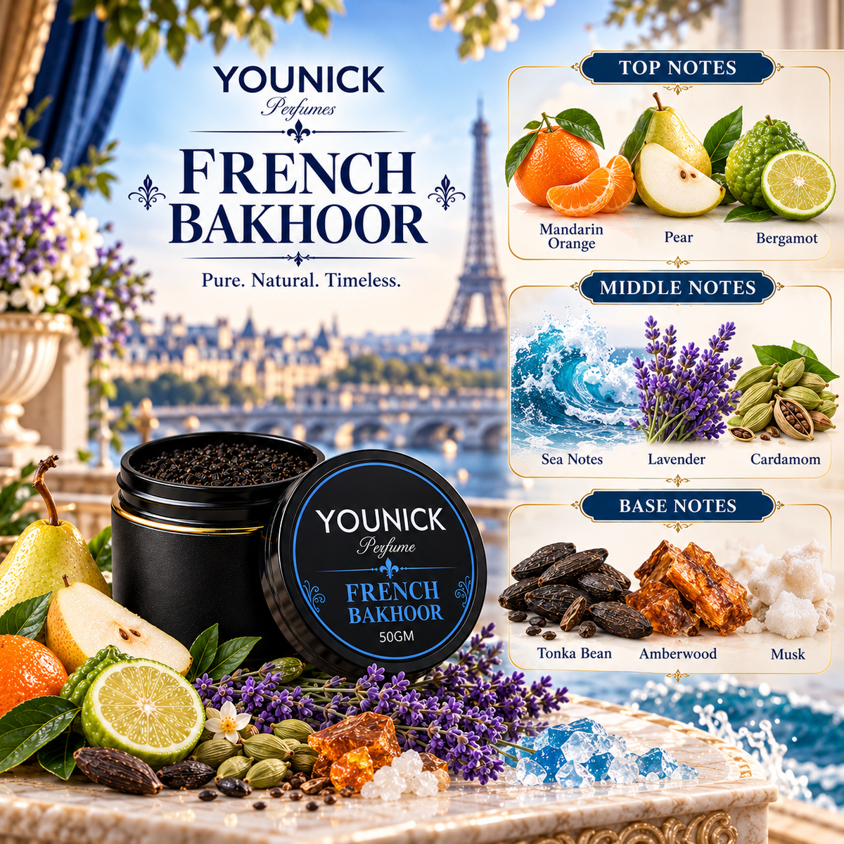 YOUNICK French Bakhoor – Premium French-Inspired Bakhoor