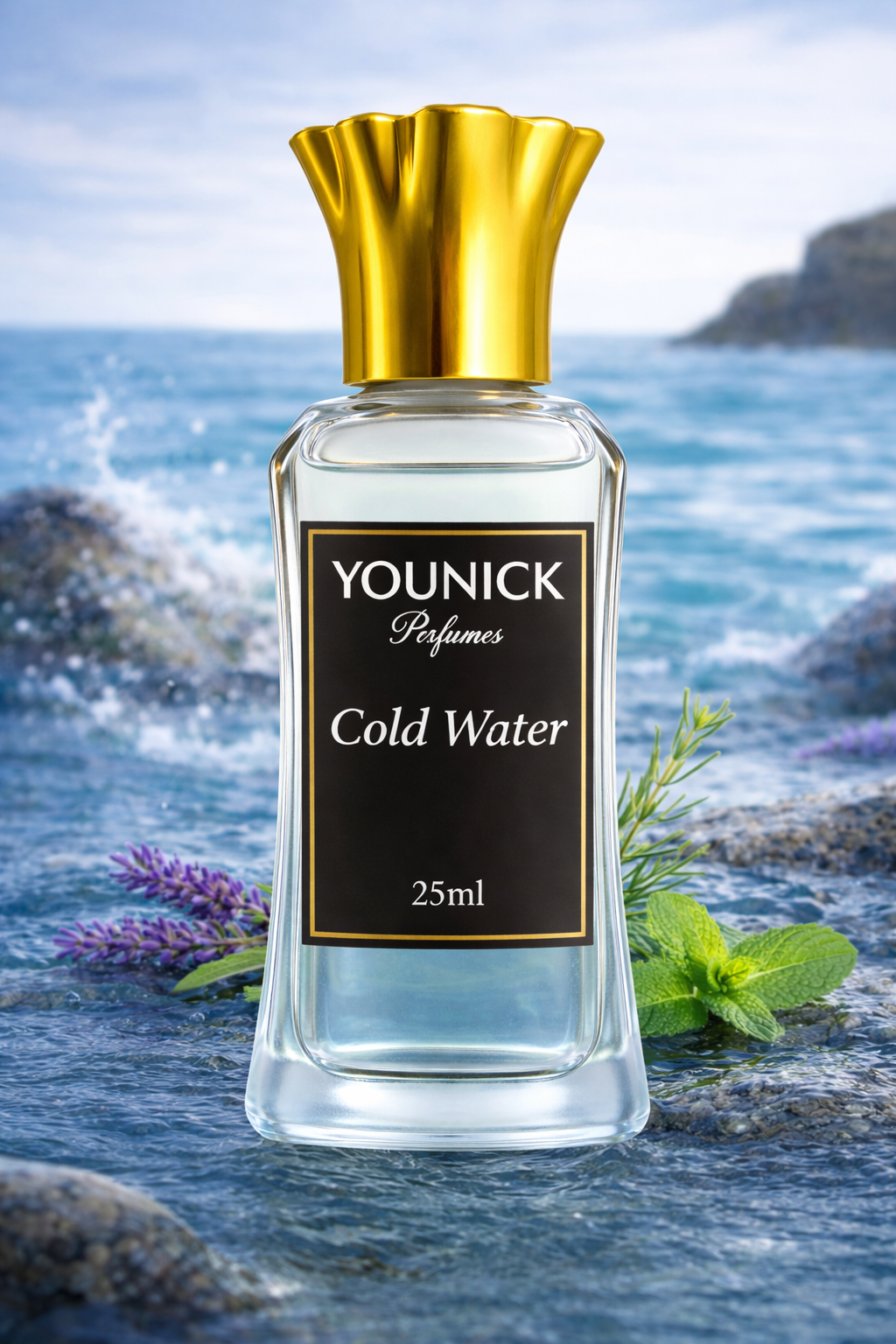 YOUNICK Cold Water Attar for Men – Inspired by Cool Water by Davidoff | Fresh Aquatic Long Lasting Perfume Oil
