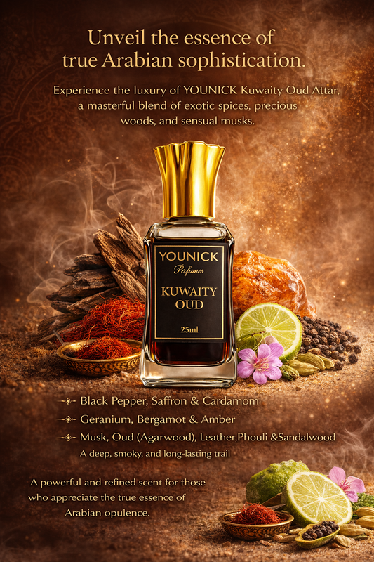 YOUNICK Kuwaity Oud Attar – Regal Depth. Pure Luxury.