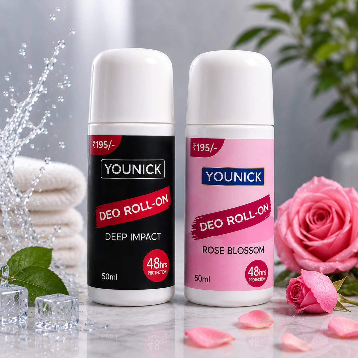 YOUNICK Deo Roll-On Combo