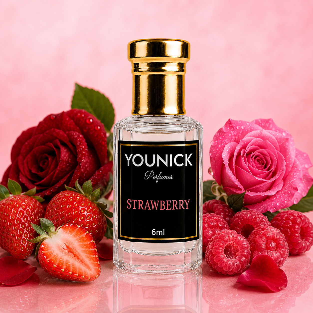Strawberry Attar by YOUNICK – Sweet Elegance in a Bottle
