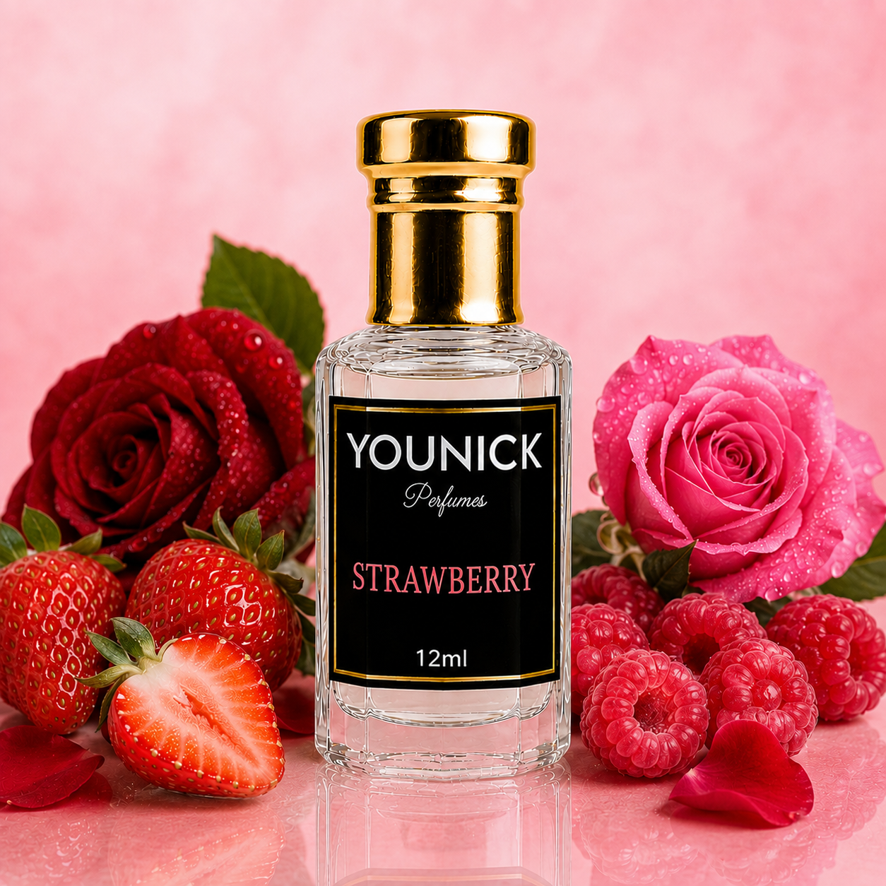 Strawberry Attar by YOUNICK – Sweet Elegance in a Bottle