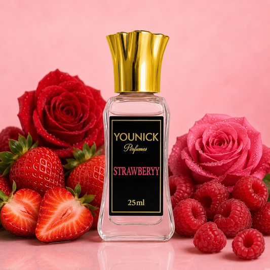 Strawberry Attar by YOUNICK – Sweet Elegance in a Bottle