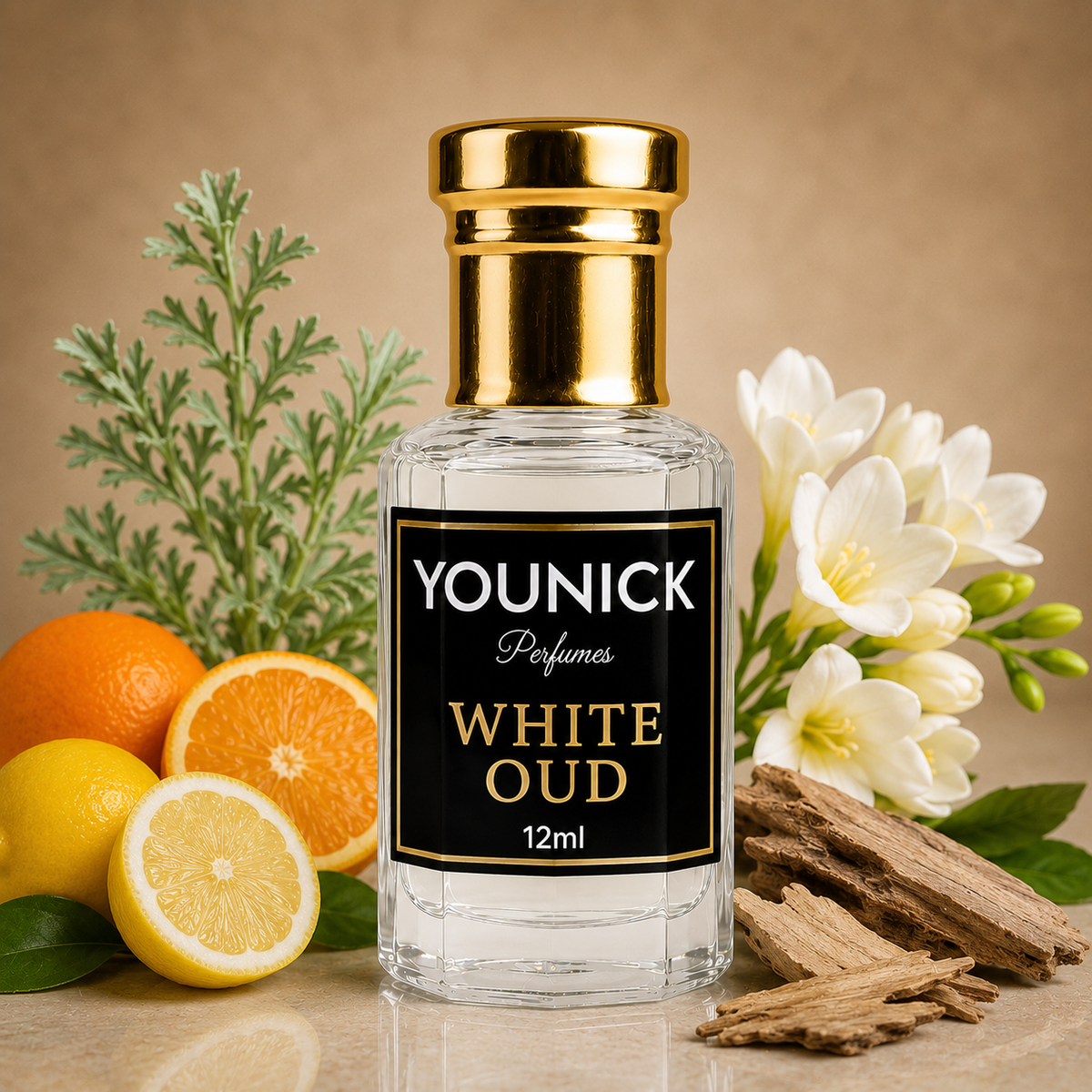 White Oud Attar by YOUNICK Perfumes – Exquisite Unisex Arabic Fragrance | Premium Long Lasting Attar