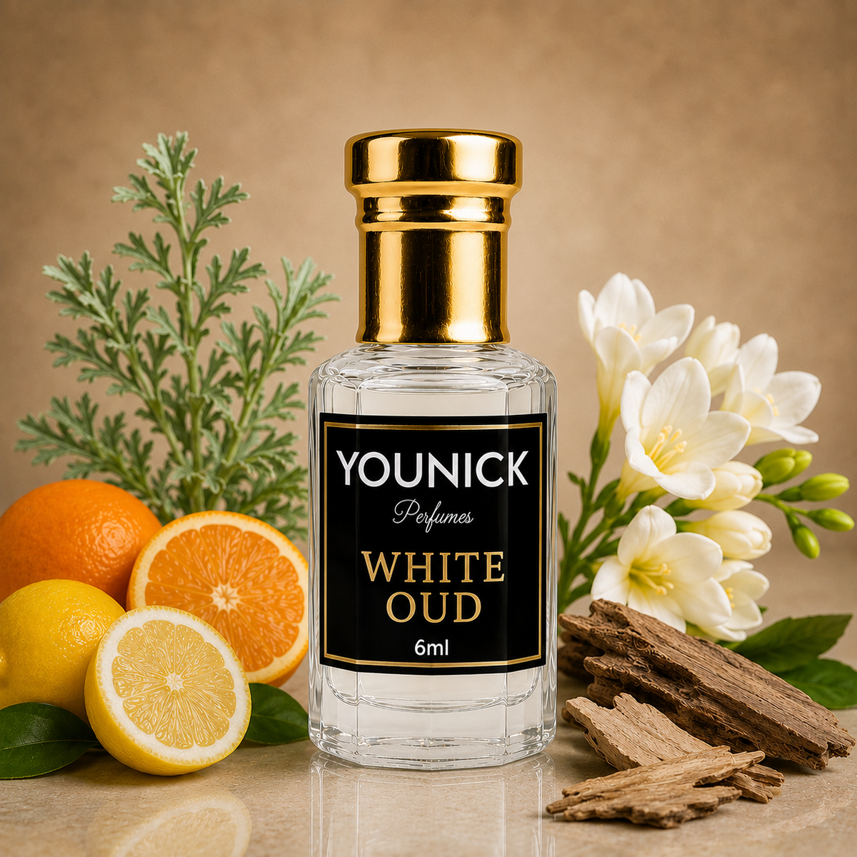 White Oud Attar by YOUNICK Perfumes – Exquisite Unisex Arabic Fragrance | Premium Long Lasting Attar