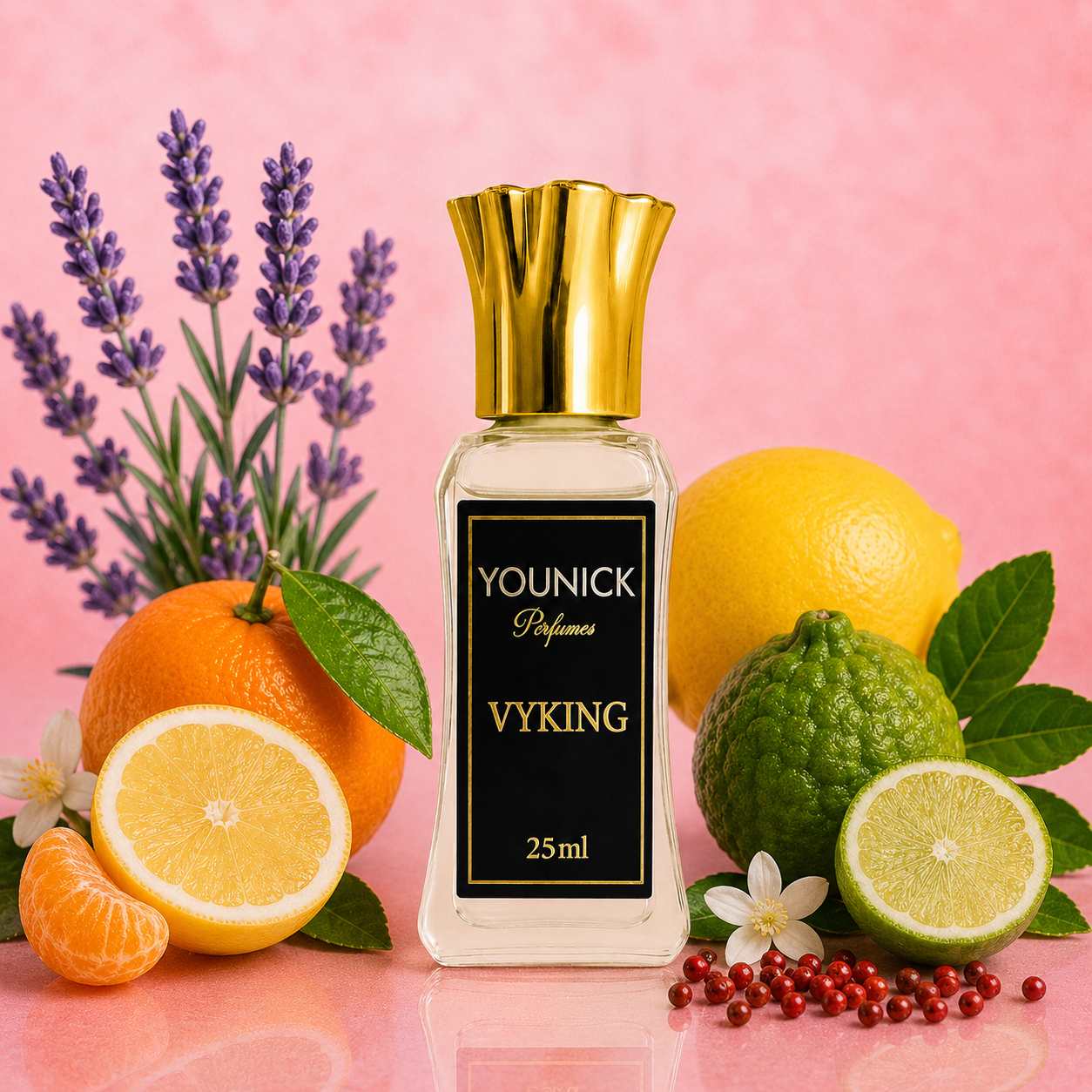YOUNICK VYKING Attar – Fresh Citrus & Woody Aromatic Perfume Oil | 6ml / 12ml / 25ml